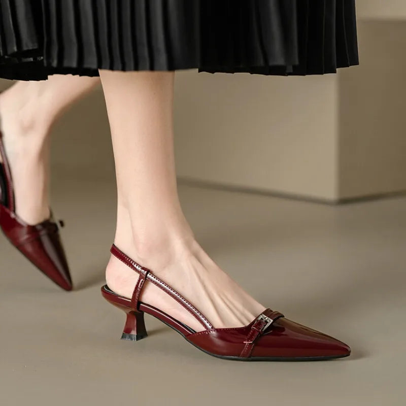 Scarpin Pérola Noir | Coleção Class