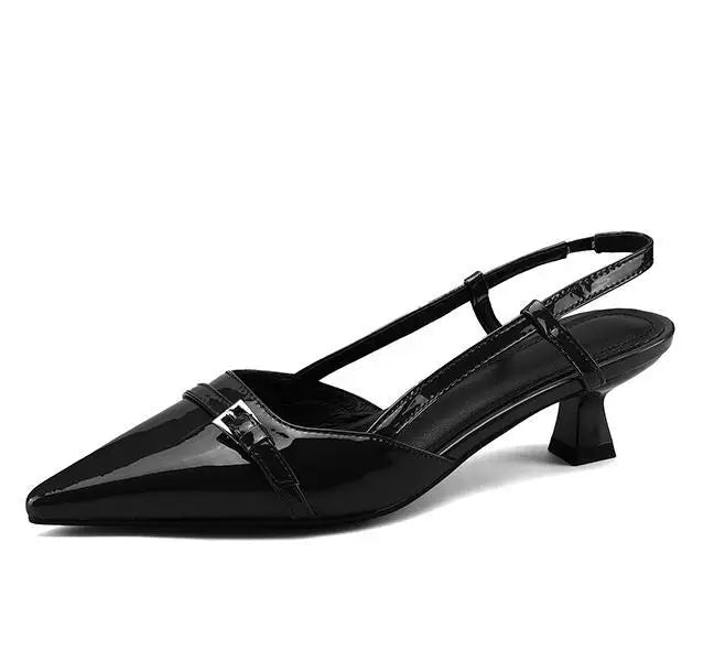 Scarpin Pérola Noir | Coleção Class