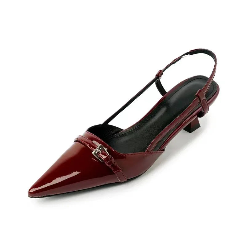 Scarpin Pérola Noir | Coleção Class